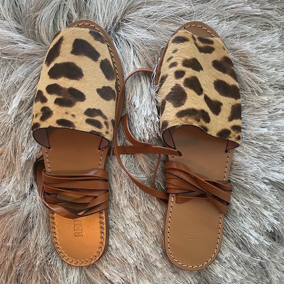NWT RED Valentino Peep Toe Sandals - Picture 1 of 5